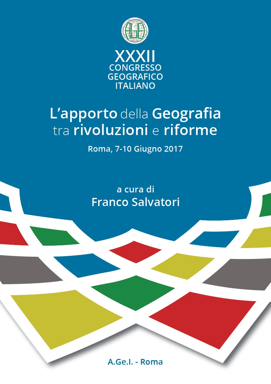 ATTI XXXII CGI - L'apporto della Geografia tra rivoluzioni e riforme