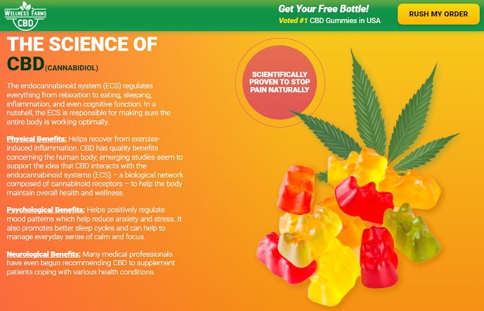 Wellness Farms CBD Gummies Reviews:- For living Fit and Healthy Life.
