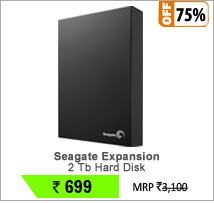Seagate Expansion 2 Tb Hard Disk Drive Desktop USB 3.0 + USB 2.0