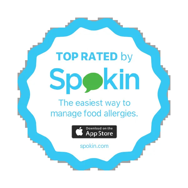 Spokin Top Rated Food Allergy Blog Badge