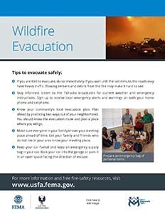 wildfire evacuation