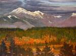 "Olympic View"  commission , oil, landscape painting by Robin Weiss - Posted on Monday, December 8, 2014 by Robin Weiss