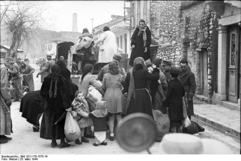 Η καταστροφή της εβραϊκής κοινότητας των