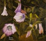 Southwest Datura Floral Painting by Patty Ann Sykes - Posted on Wednesday, January 7, 2015 by Patty Sykes