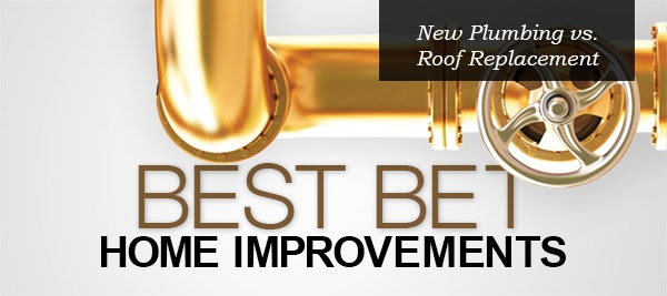 Best Bet Home Improvements: New Plumbing and Septic Tanks vs. Roof Replacement