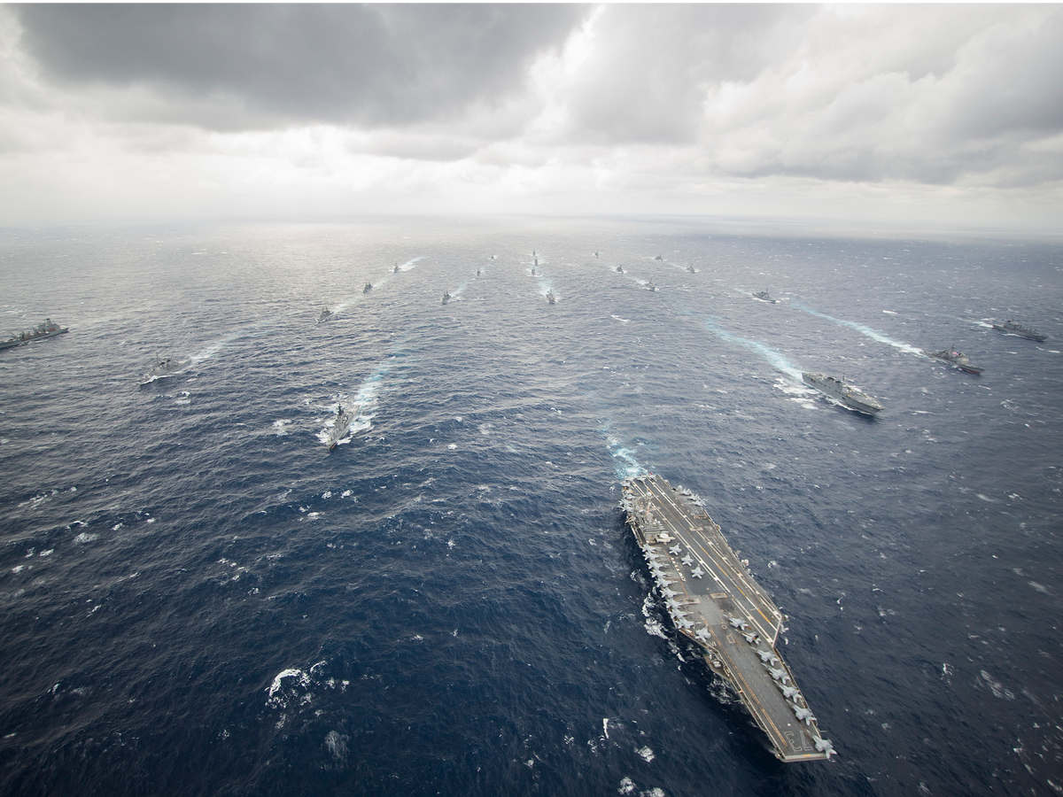 As Navy Vice Adm. Joseph Aucoin, commander of 7th Fleet, said recently at a military conference: "We’re going to fly, sail, operate wherever international law allows."
