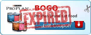 BOGO Pro Plan brand Cat Food
