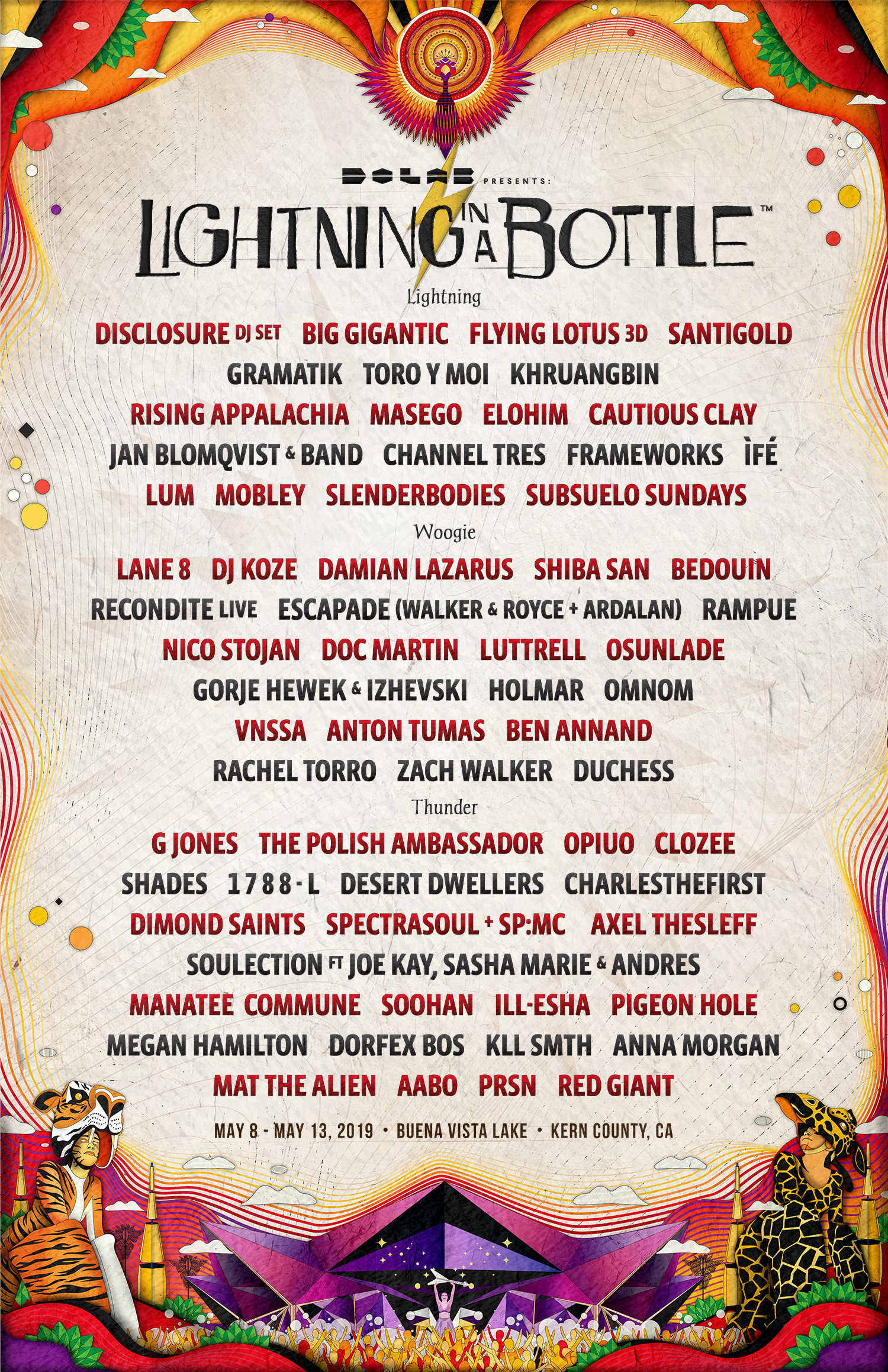 DoLab releases stunning first phase Lightning in a Bottle lineup