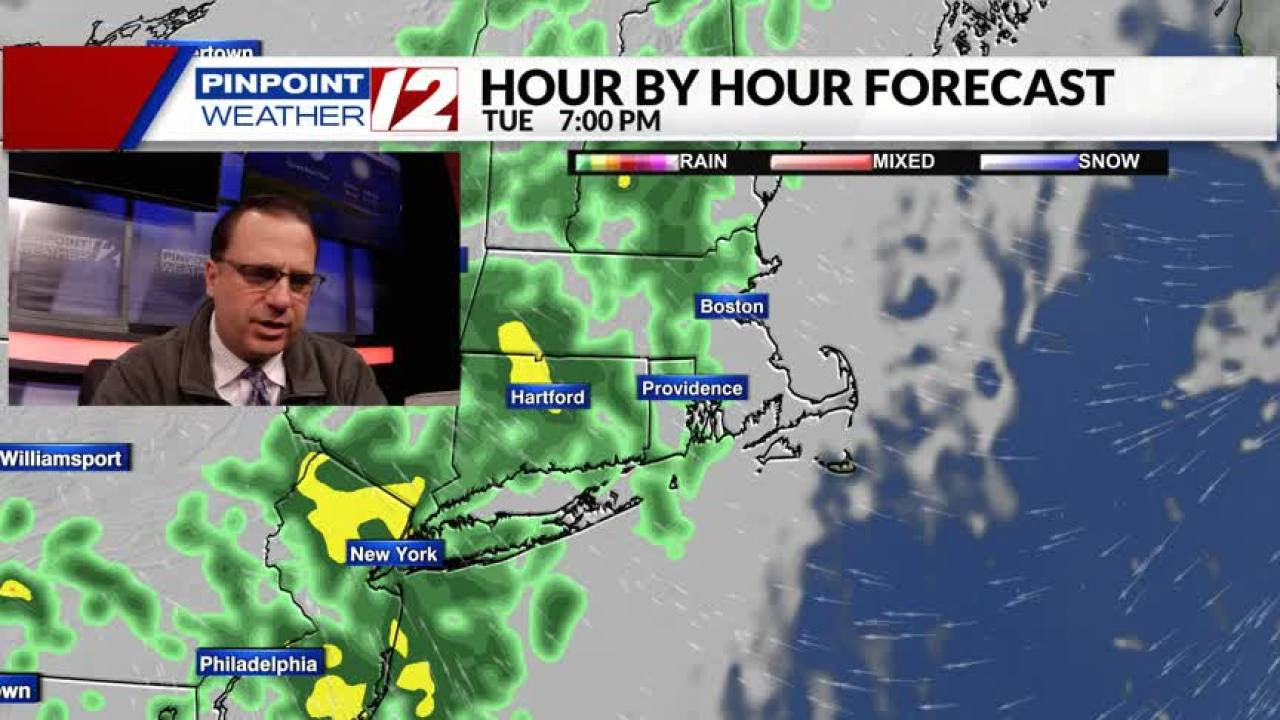 Weather Now:  Showers Arrive This Evening