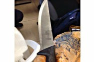 Terrorist knife (illustrative) used in recent attack.