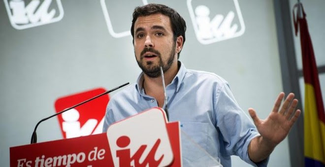 El candidato de IU a la Presidencia del Gobierno, Alberto Garzón.- EFE/ Luca Piergiovanni