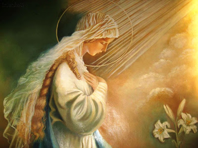 Prier le Mois de Marie avec les Enfants de Fatima!! Annonciation-a