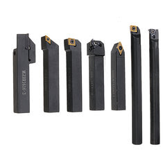 7pcs 16mm Shank Turning Tool Holder with Carbide Inserts