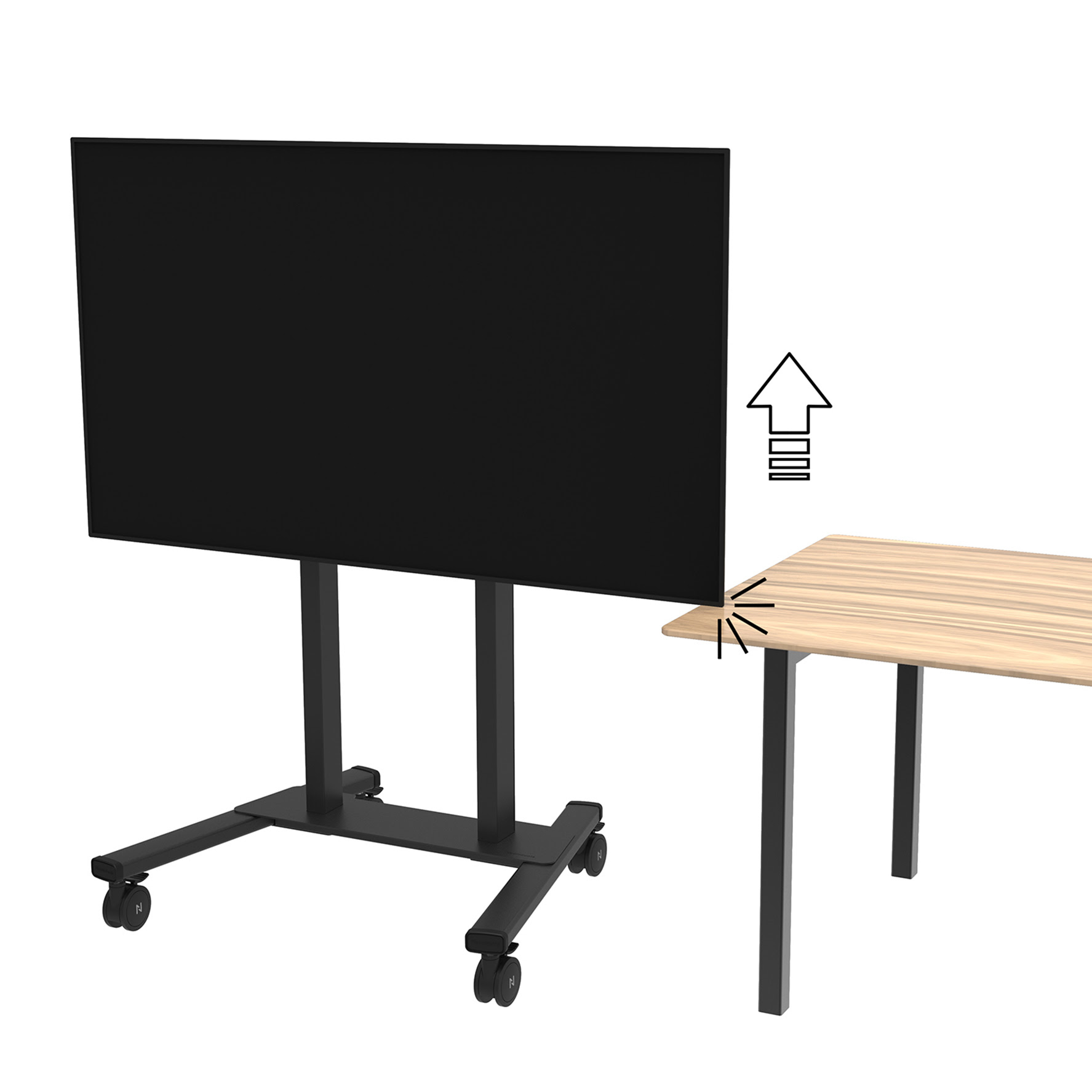 Neomounts FL55-875BL1 gemotoriseerde vloersteun