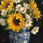 Sunflowers & Daisies - Posted on Friday, December 26, 2014 by Krista Eaton