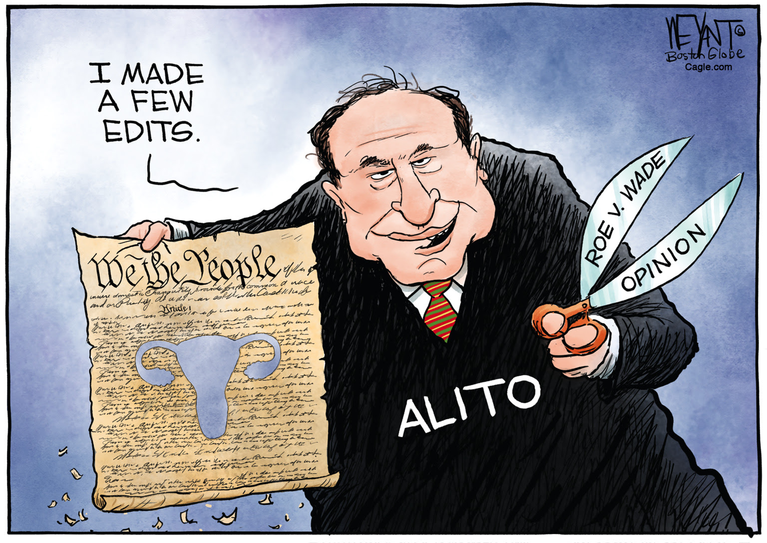 Alito moves to overturn Roe v Wade denying women their right to abortions and control over their own bodies