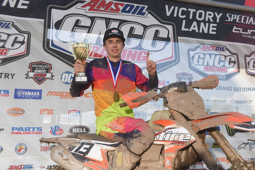 Ryder LeBlond took home the top amateur honors and the 250 A class win at X-Factor. 