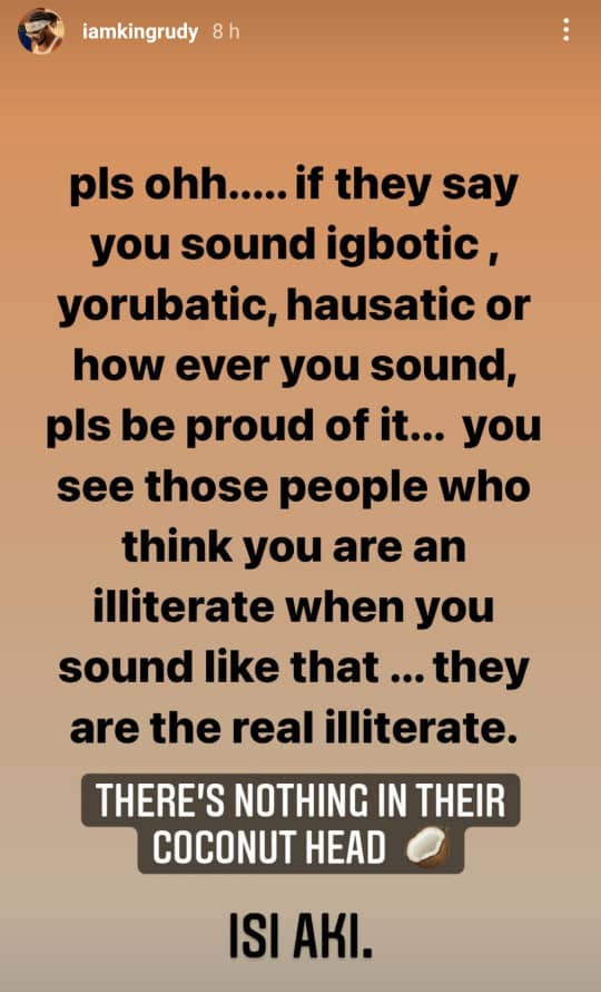 You are an illiterate if you mock anyone for sounding like an Igbo, Hausa or Yoruba - Singer Paul Okoye says 