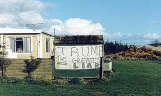 In pictures: The Scottish villagers who defied Donald Trump