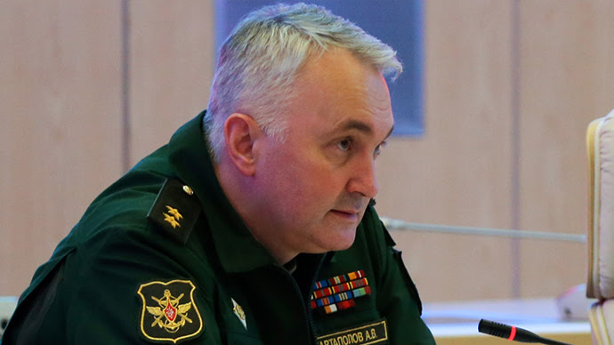 Head of the Main Operations Directorate of the HQ of Russia’s Armed Forces Andrey Kartapolov (RIA Novosti / Vadim Savitskii)