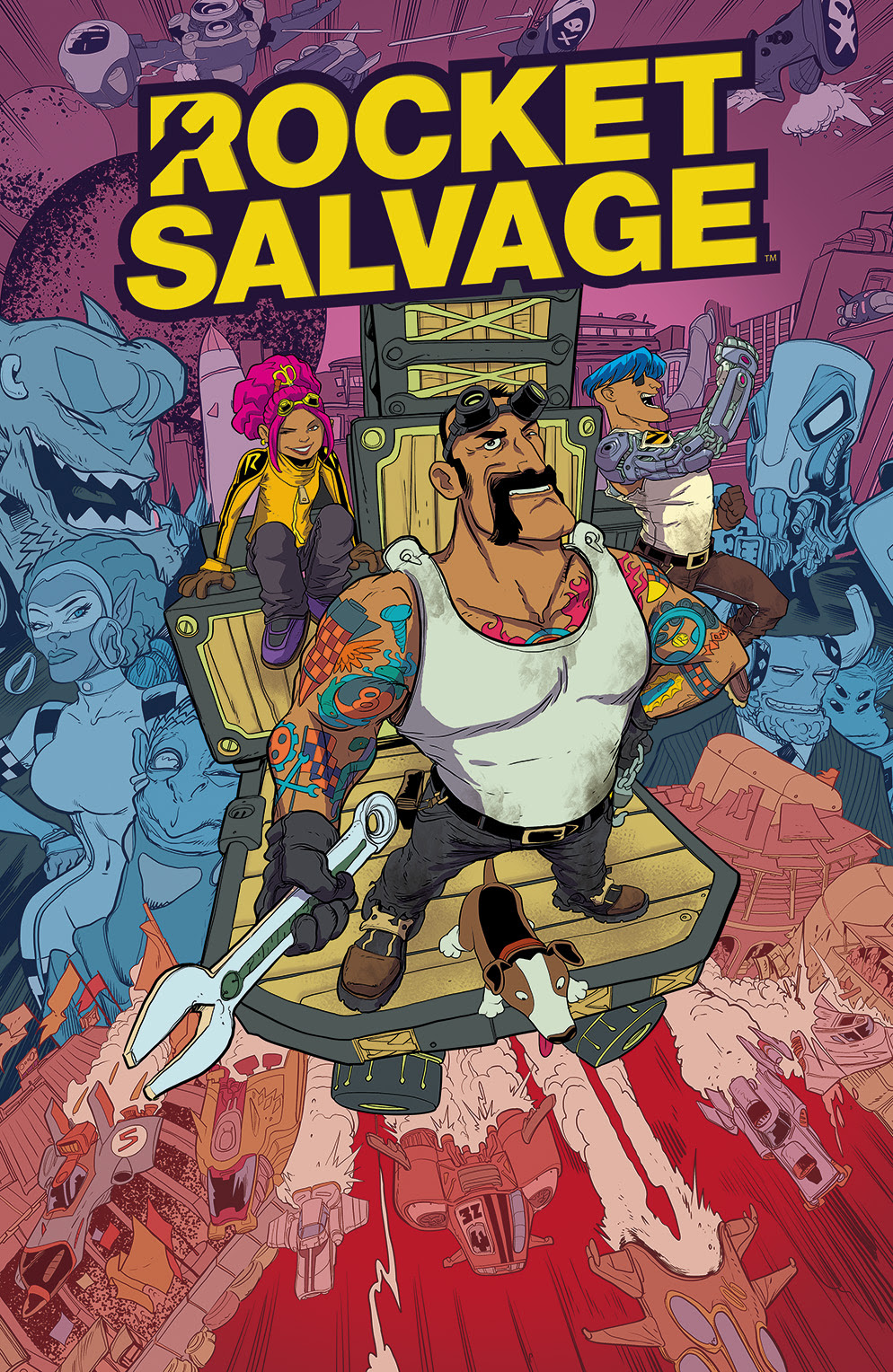 ROCKET SALVAGE #1 Cover A by Bachan