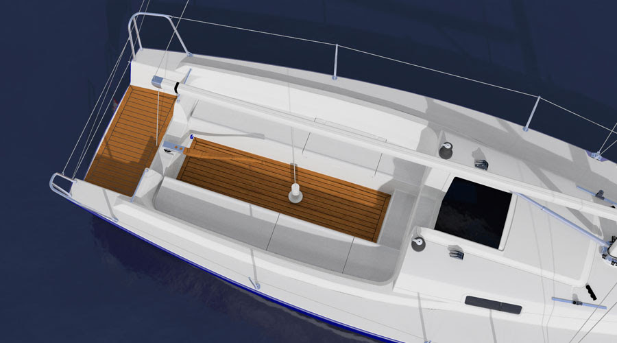 New J/9 daysailer sailboat