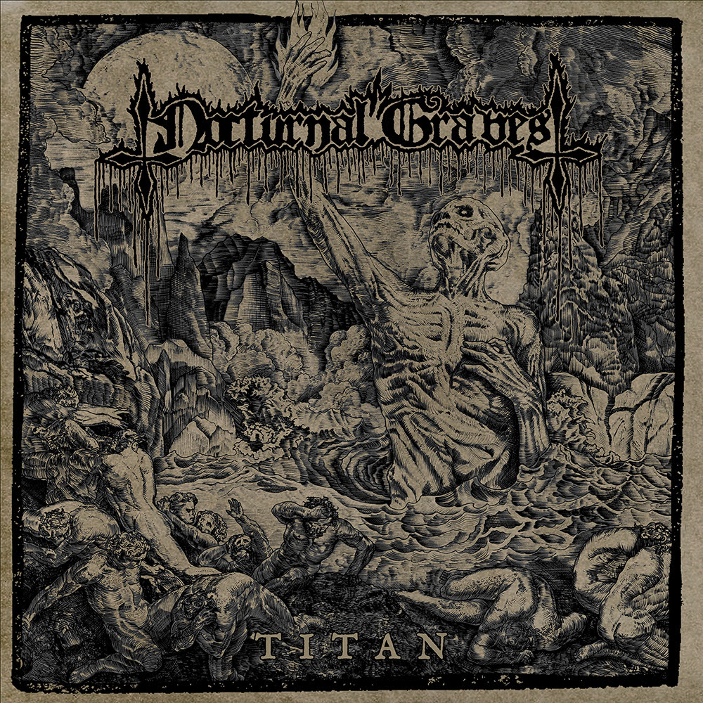 NOCTURNAL GRAVES album cover 'Titan'