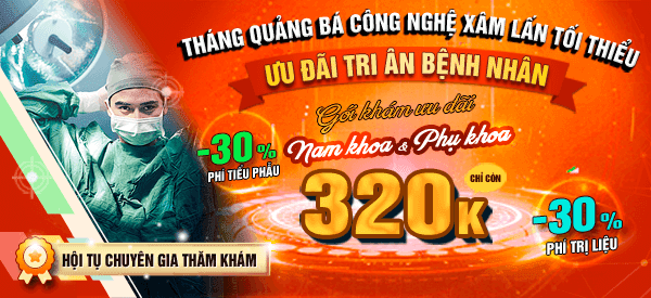 ưu đãi khám nam khoa và phụ khoa tổng quát