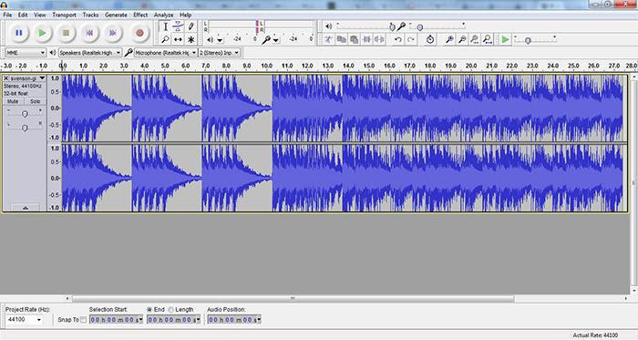 audacity without the optional ffmpeg library