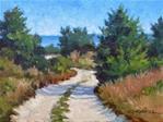 'Beach Road' An Original Oil Painting by Claire Beadon Carnell 30 Paintings in 30 Days Challenge Day - Posted on Saturday, January 10, 2015 by Claire Beadon Carnell