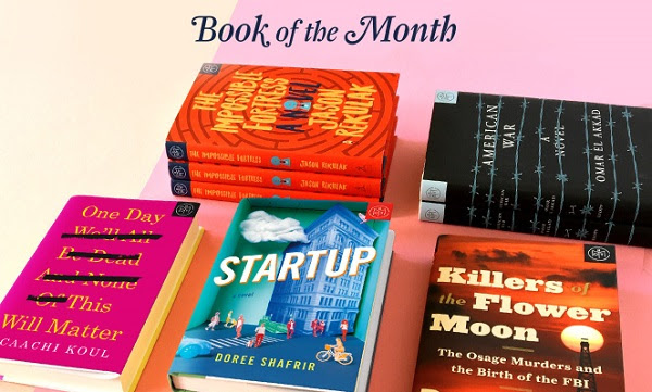 Announcing the Book of the Month April Selections!