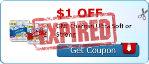 $1.00 off ONE Charmin Ultra Soft or Strong