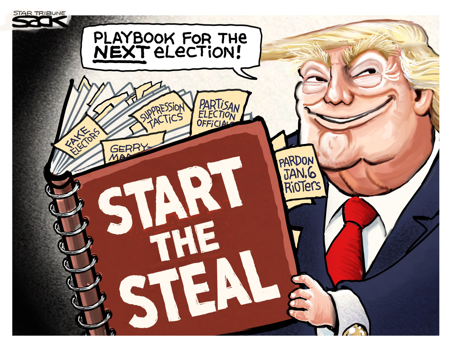 Trump endorses Republican candidates in 2022 ready to overturn election results to prove their loyalty to him.