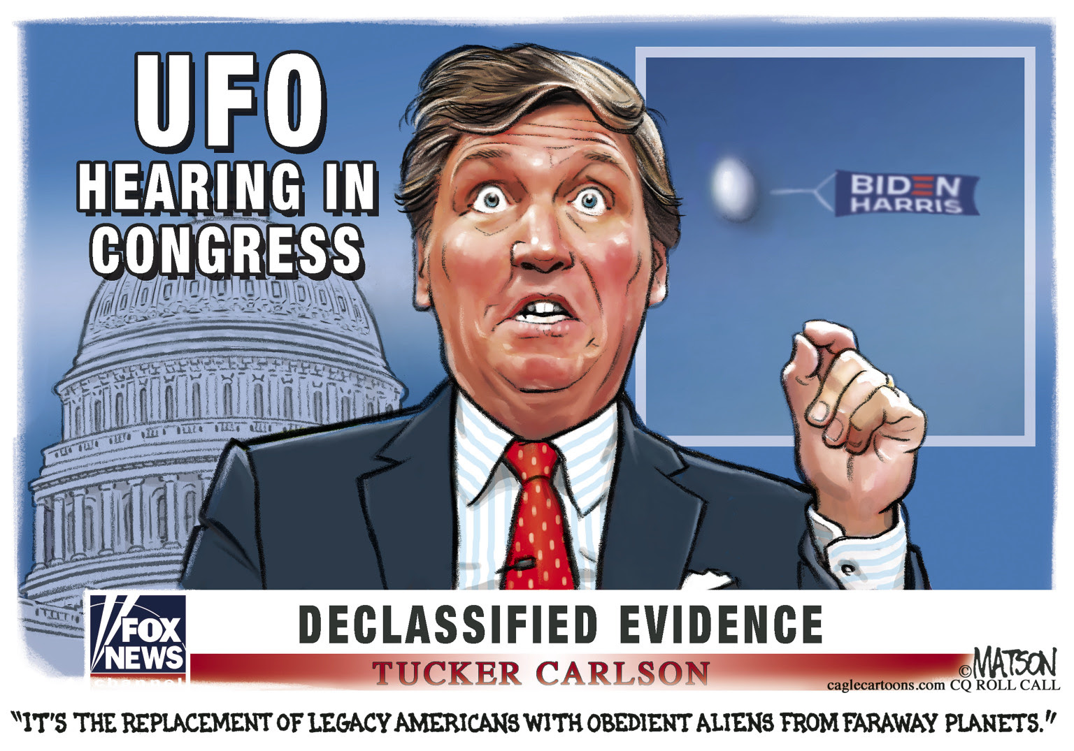 Tucker Carlson spreads disinformation and conspiracy theories on FOX News