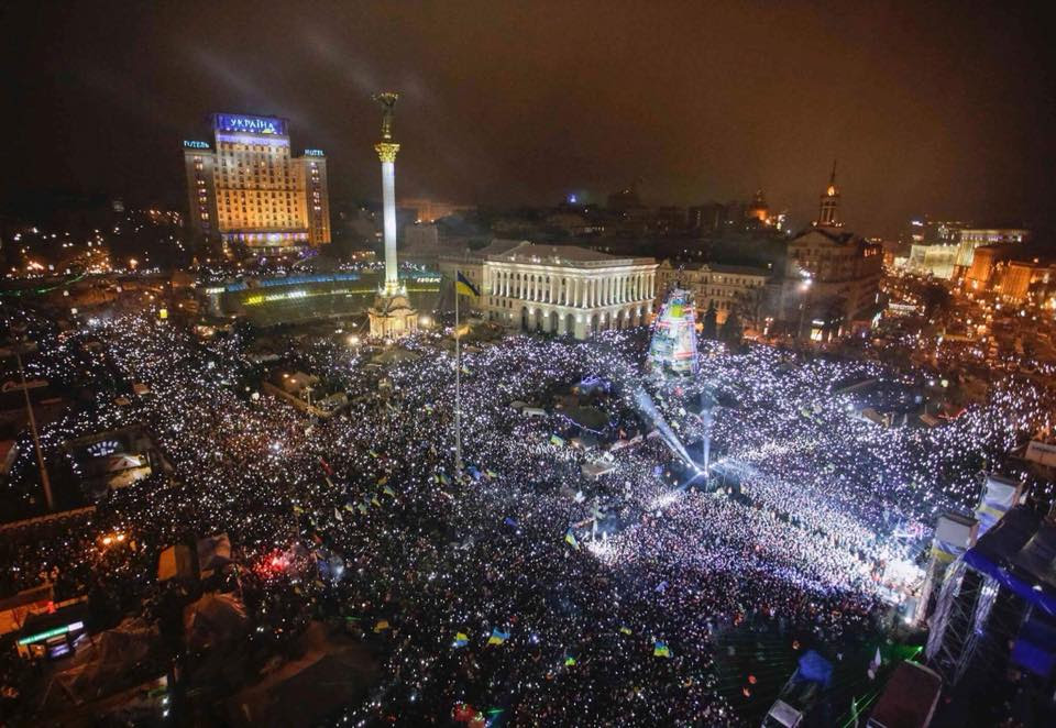 Ukraine marks fourth anniversary of Euromaidan protests.