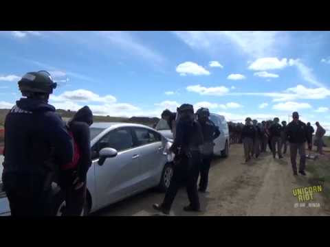 Militarized Police Evict Water Protectors from #NoDAPL Camp  Hqdefault