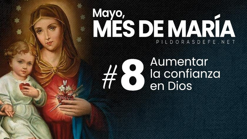 Mayo, mes de María. Día 8: Tener una mayor confianza en Dios