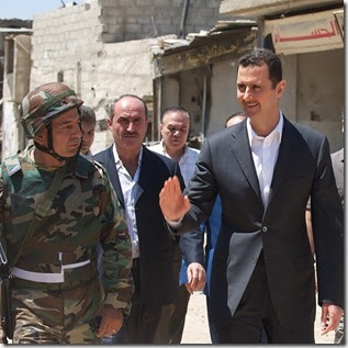 De Syrische president Bashar al Assad