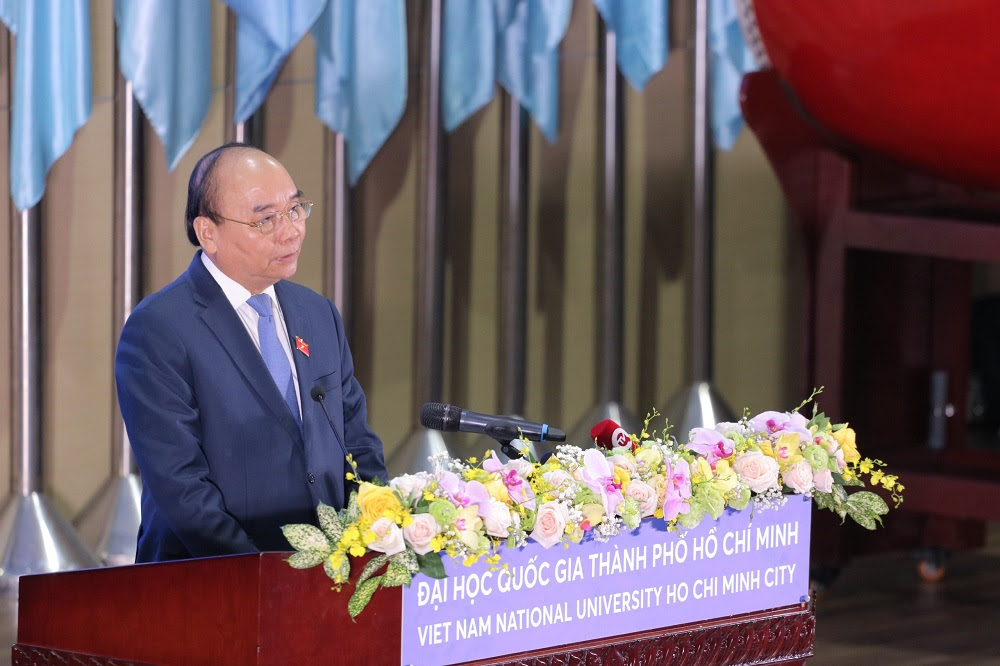 Chủ tịch nước Nguyễn Xuân Phúc dự Lễ Khai khóa 2022