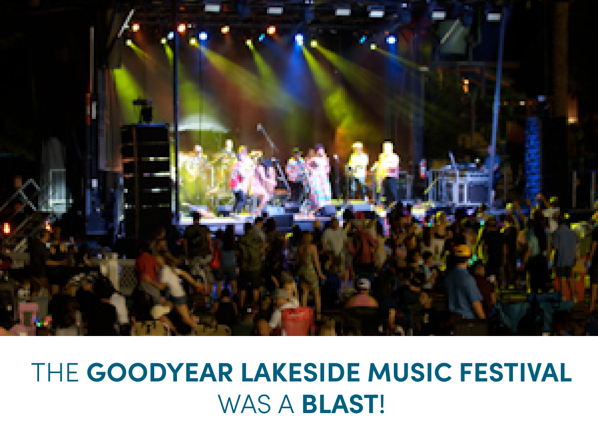 The Goodyear Lakeside Music Festival was a Blast!