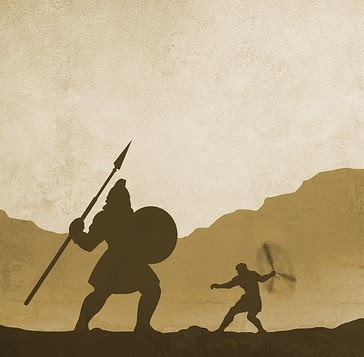 David and Goliath