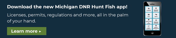 Download the new Michigan DNR Hunt Fish app