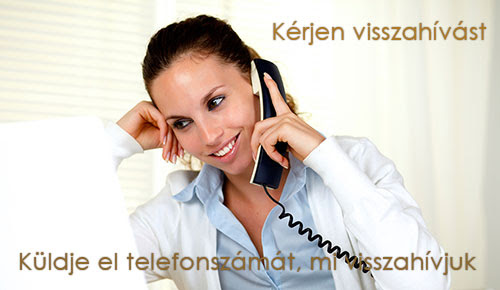 Kérjen visszahívást!