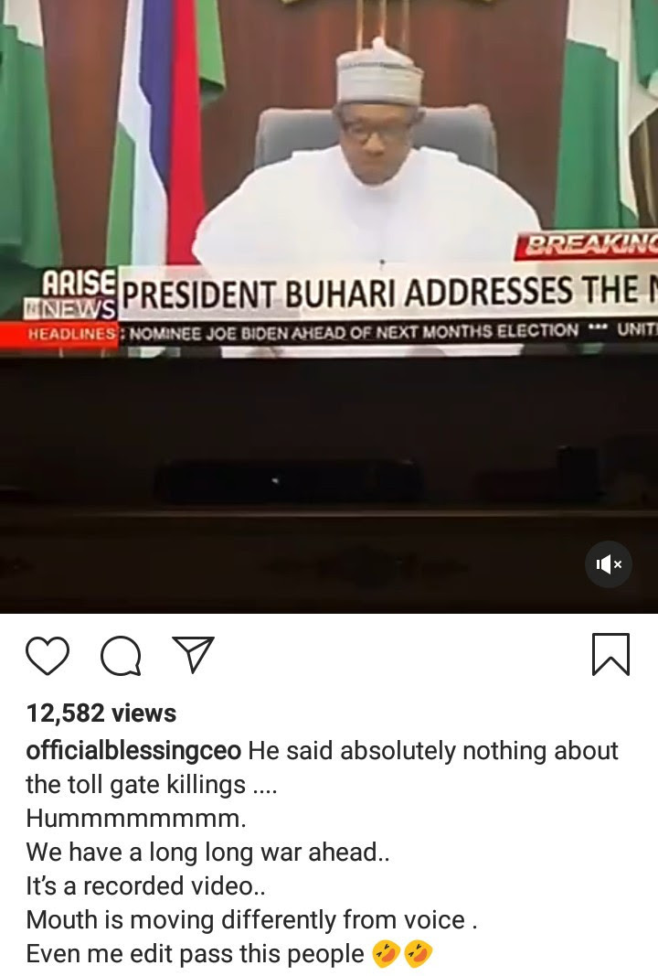 Nigerians react to Buhari