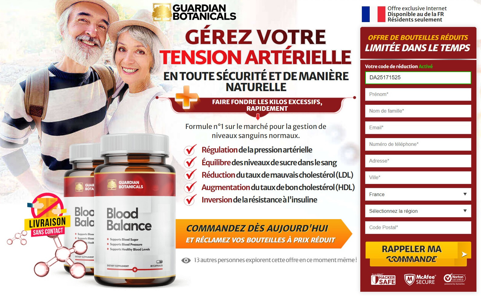 Guardian Blood Balance France