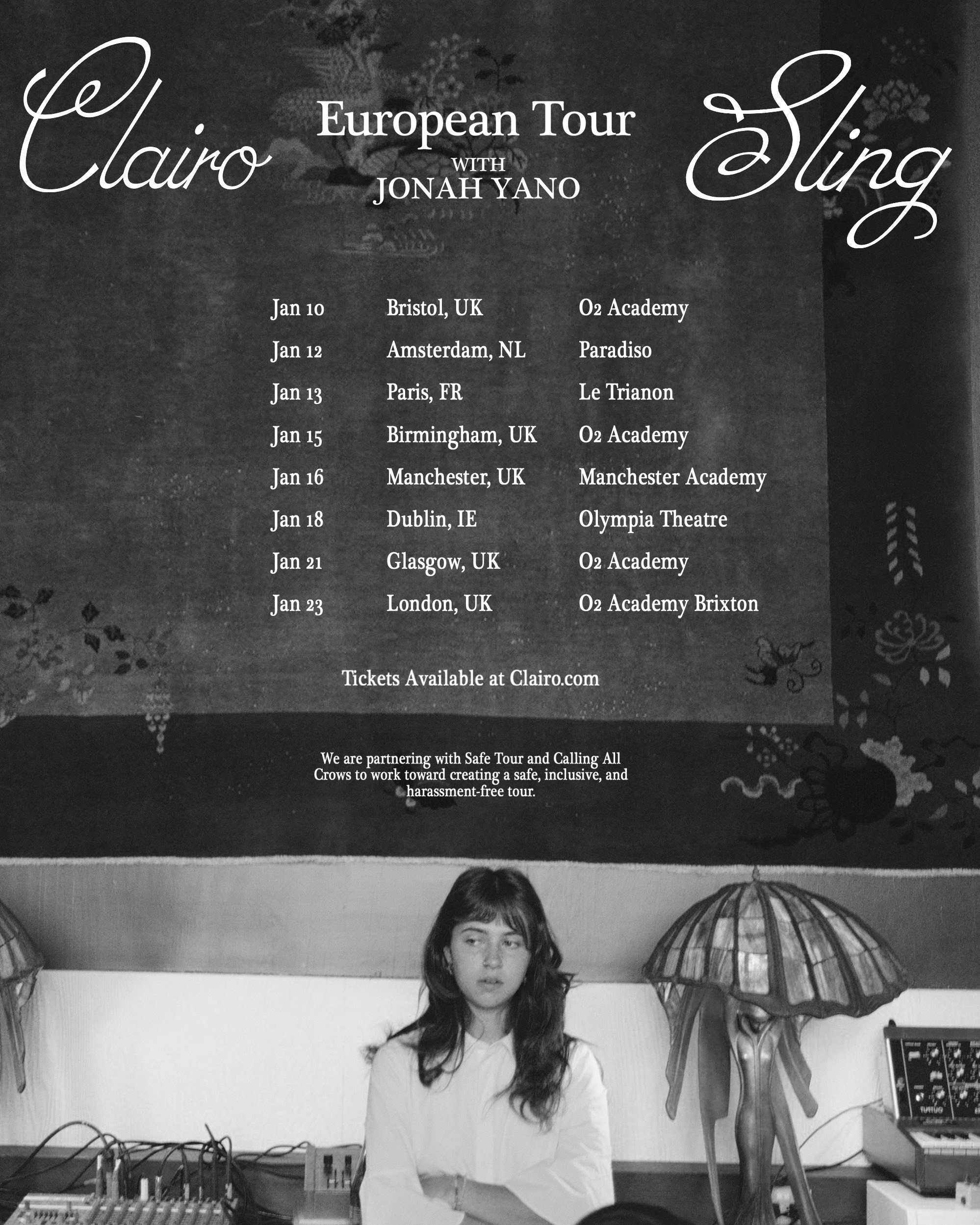 Clairo announces UK and Europe headline tour • WithGuitars