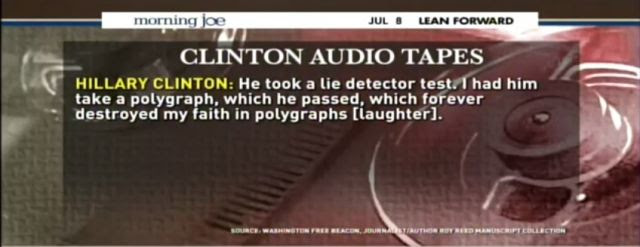 MSNBC Slams Hillary Clinton Over Rape Tapes