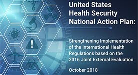 graphic of U.S. Health Security National Action Plan