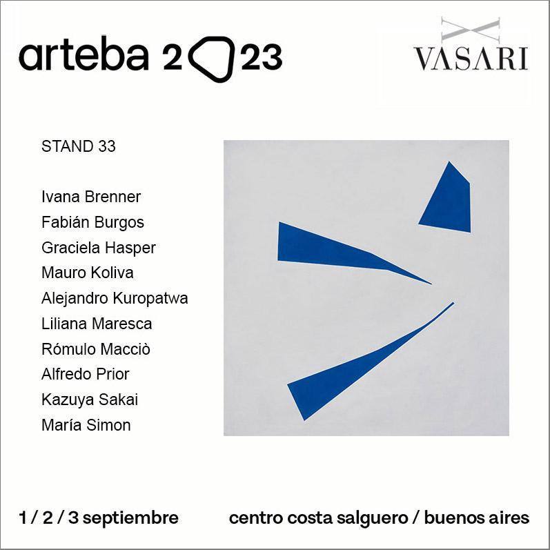 Vasari en arteBA 2023