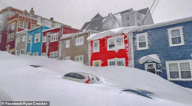 Bom bão tuyết hy hữu làm tê liệt thành phố của Canada - 5